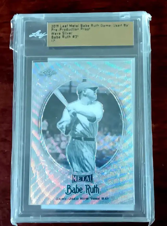 Babe Ruth 1 of 1,  1/1, in Arts & Collectibles in Hamilton - Image 2