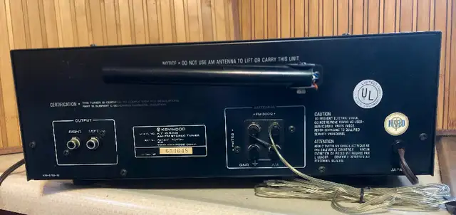 Kenwood KT-5300 tuner in Stereo Systems & Home Theatre in Oshawa / Durham Region - Image 5