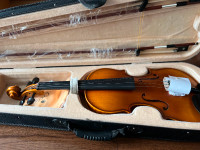 BRAND NEW 'CECILIO Violin 4/4 w/ Case & Accessories (CVN-500)