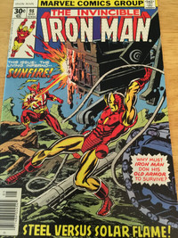Iron Man #98 (1977) Vs Sunfire. Marvel Comics