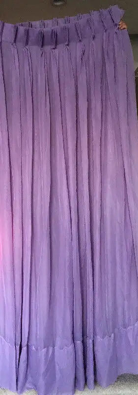 Purple Sheer Curtain, View more