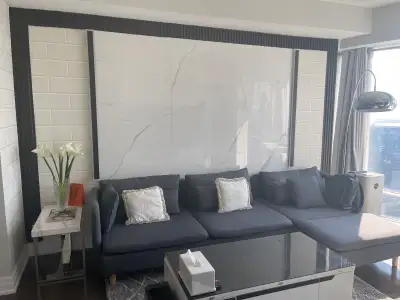Sectional Fiberic Sofa, View more