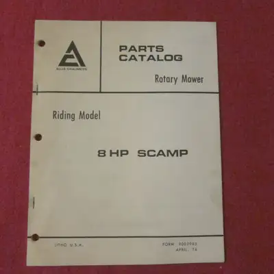 This publication number 9002985 was printed in 1974 and is in very nice condition. 33 pages of pictu...