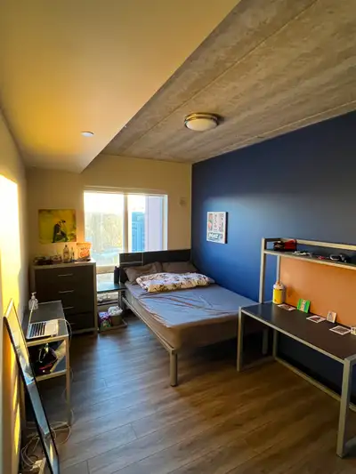 Looking to sublet 1 fully furnished bedroom (ensuite washroom included) in a 5-bedroom apartment fro...