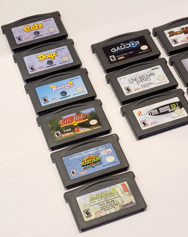 Jeux Gameboy Advance et Nintendo DS Lite, Testés et Fonctionnels dans Nintendo DS  à Sherbrooke - Image 2