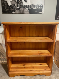 Solid Pine Book Shelf