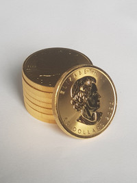 RCM Royal Canadian Mint Canada 1 oz 9999 Pure Fine Gold Canadian