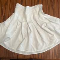 white tennis skirt 