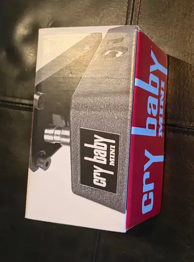 Perfect condition with box. Nice compact wah pedal tha takes regular 9v or adapter.