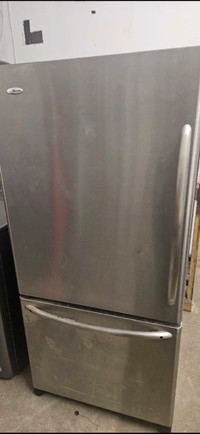 Stainless fridge 