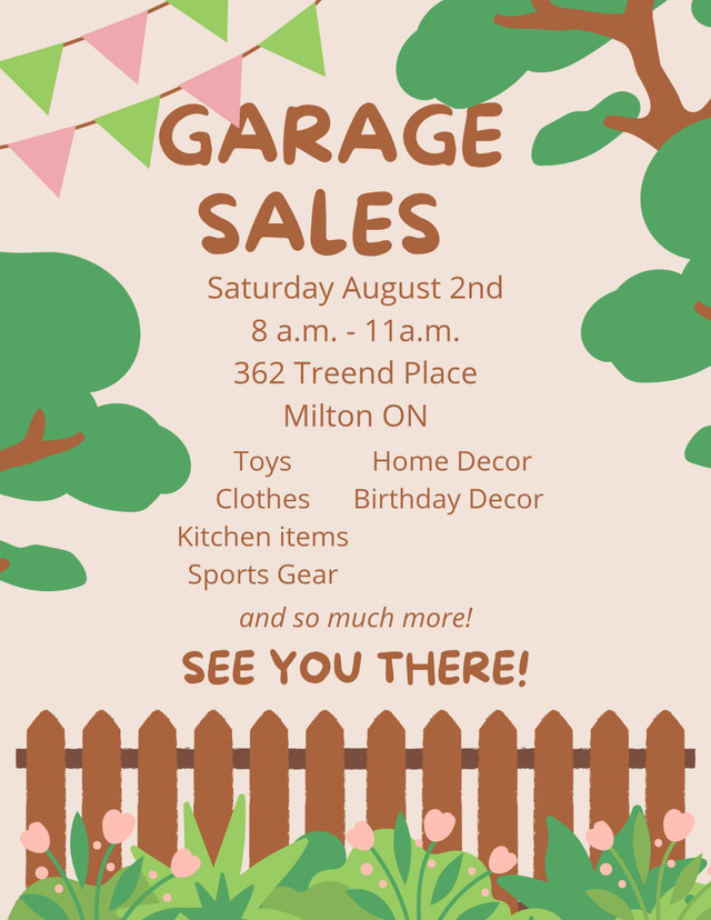 Annual Treend Street  Sale in Garage Sales in Oakville / Halton Region