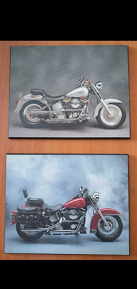 2 Laminés Harley Davidson / $15.