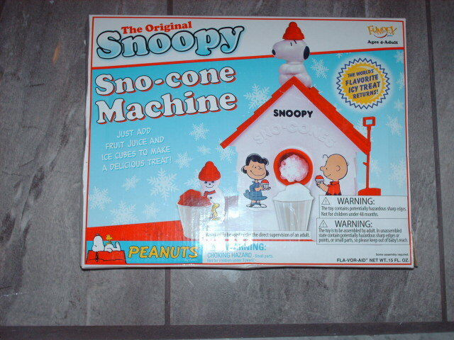 MACHINE À SNO-CONE SNOOPY dans Jouets et jeux  à Ville de Montréal