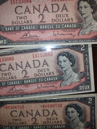 Rare Canadian notes