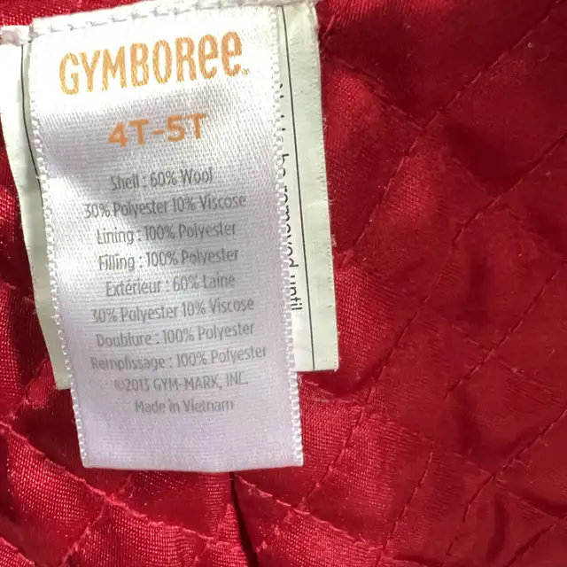 red “little riding hood” warm dress coat 4t-5t in Kids & Youth in Ottawa - Image 5