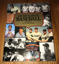 Golden Years of Baseball Coffee Table Book HC