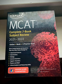 Kaplan MCAT Books + Flash