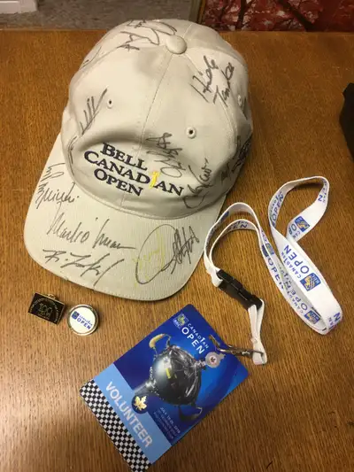 2012 Bell Canadian Open Package-Autographed Hat-Mike Weir-NEW $, View more