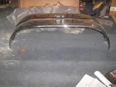 Fenders are 9"wide and 65" long
