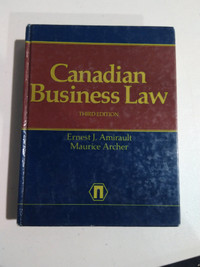 canadian business and the law in Books in Ontario - Kijiji Canada