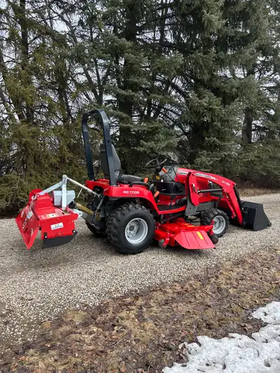 Selling my 2018 Massey Ferguson GC 1705 tractor in excellent condition. It is 4 wheel drive and has...