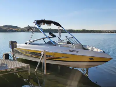 2007 Tige 22Ve Wake Surf Boat with lots of upgrades! Upgrades include: Go Surf Assist Tabs! Underwat...