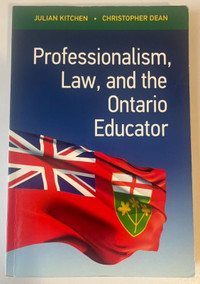 Professionalism, Law, and the Ontario Educator
