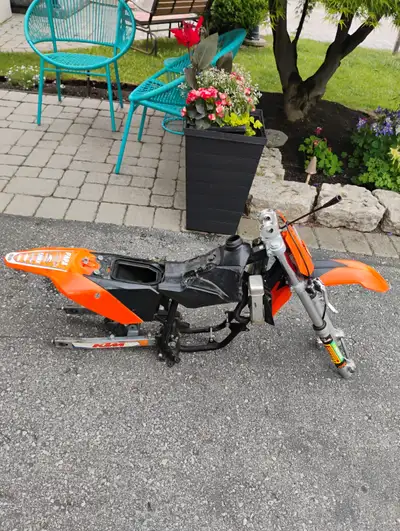 2009 KTM 50 SX parts bike in good condition. Front shocks work great and don't leak. What you see is...