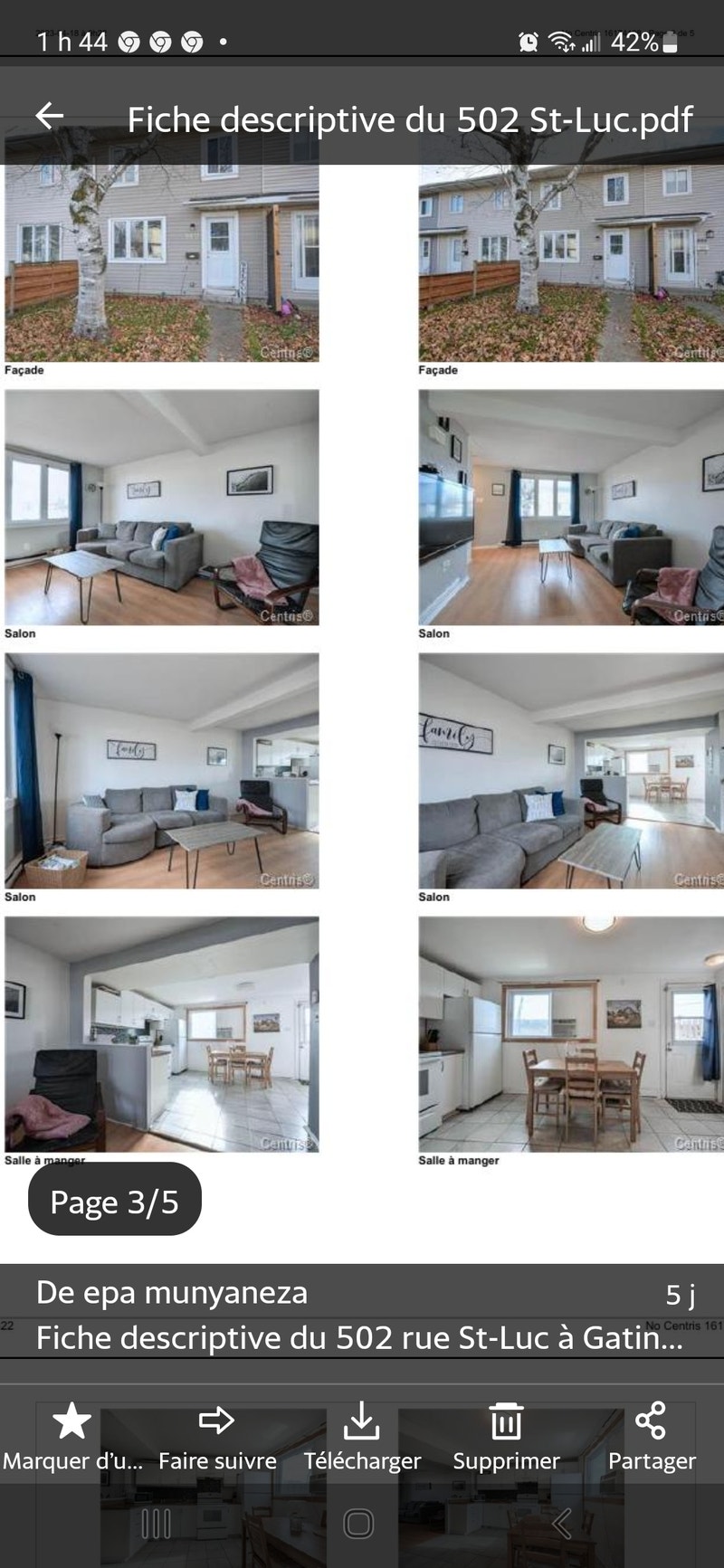 Maison 3 chambres à louer à Gatineau 2 parkings Long Term Rentals