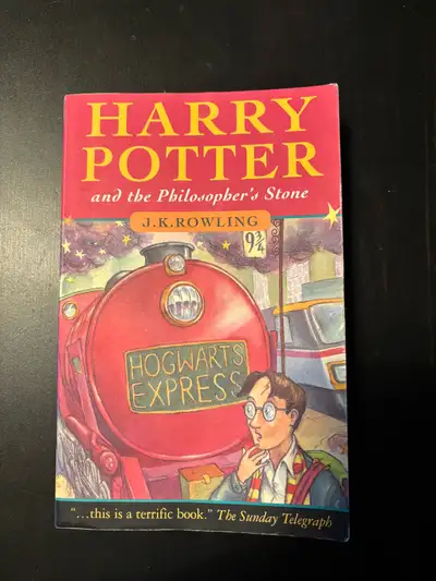 Harry Potter and the Philosopher's Stone Paperback - 1st edition, View more