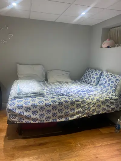 1 Bedroom in 2 Bedroom/1 Bath Basement Available Scarborough