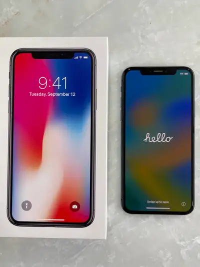 Apple iPhone X 256GB – Space Grey iPhone – Unlocked, View more