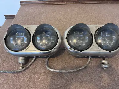 LED headlights. Very bright. Work well. Came of of my Pete 389. Excellent condition. 500 obo.