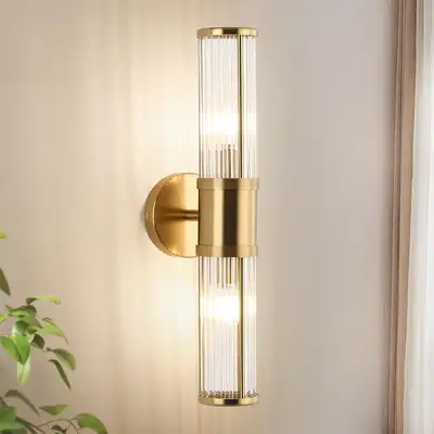 Antique Brass Wall Light with E12 Socket for Bathroom Vanity and, View more
