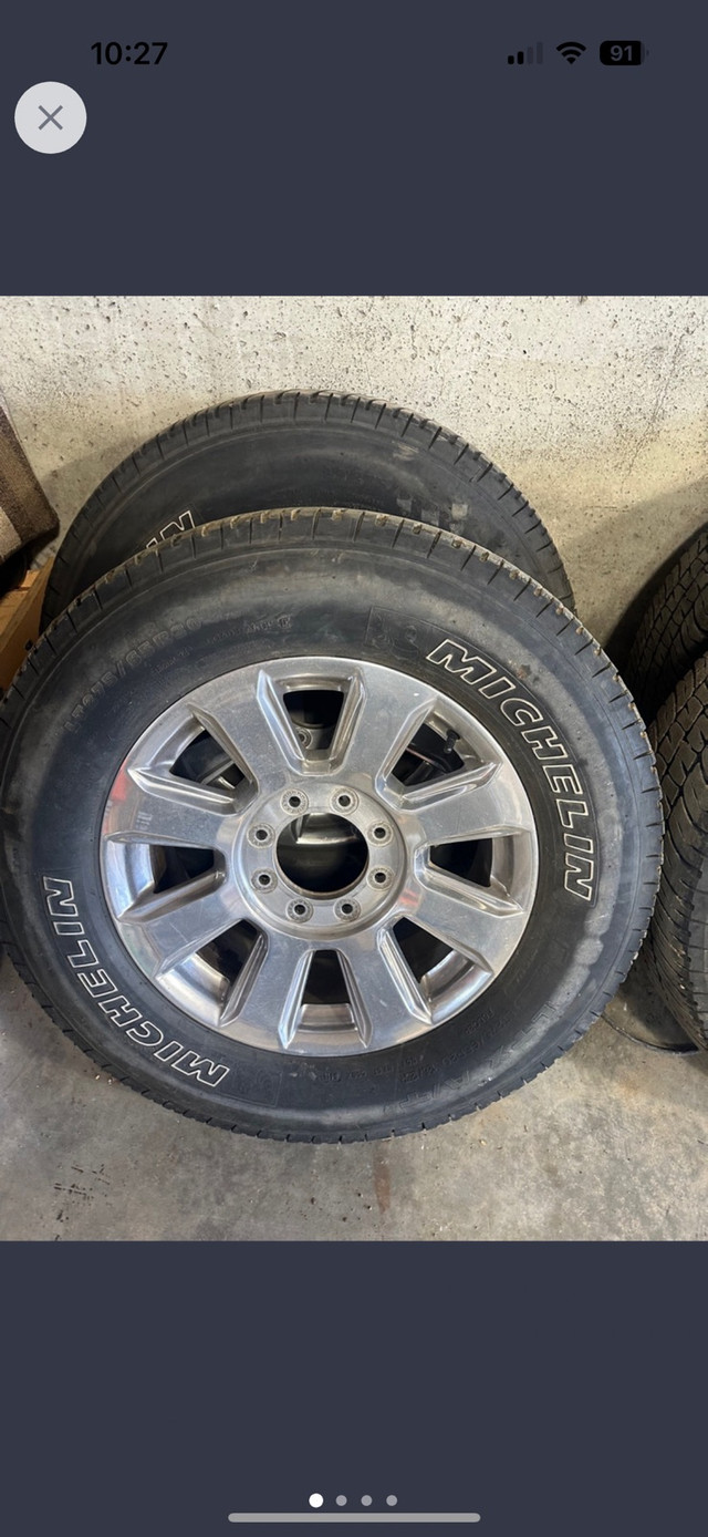 Platinum rims for f250 or f350 in Tires & Rims in Strathcona County