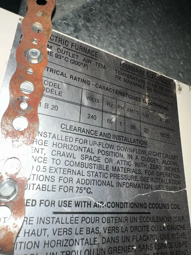 Electric Furnace  in Heating, Cooling & Air in Moncton - Image 4