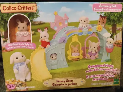 Calico Critters Nursery Swing - New, Unopened, View more