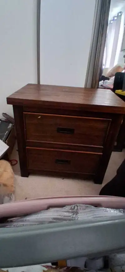 2 drawer nightstand, View more