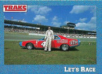 1991 Traks Richard Petty #4 - Let's Race Petty Enterprises NM/MT