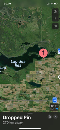 Meadow Lake Provincial Park lake lot  located LAC DES ILES 