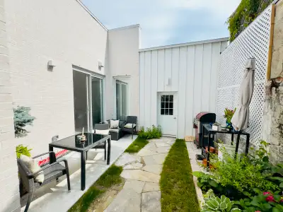 Appartement 3 1/2 Tout Inclus au Plateau : Jardin Privé