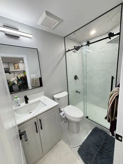 Sharing room available for boy in one bedroom basement