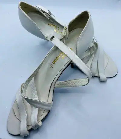 Sacha London White Leather Shoes, View more