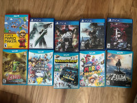 PlayStation and wii u games