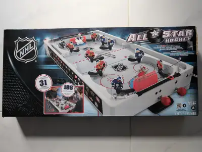 NHL All-Star 2-Player Table Top Rod Hockey Game, View more