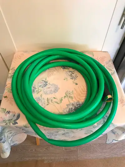 25’ long garden watering hose, View more