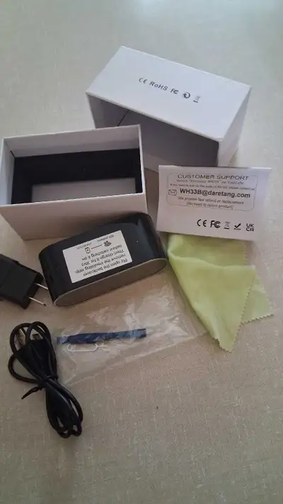 Fissioner w33 électronic Wi-Fi clock camera, View more