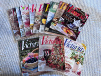 Magazines. Victoria magazine collection and Cottage Magazines