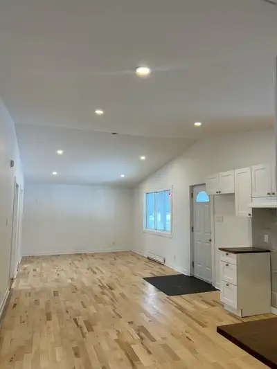 -3 chambres fermée -grand terrain privé arrière et avant -récemment rénové