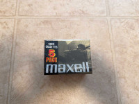 Cassettes Maxell Sealed 5 pack